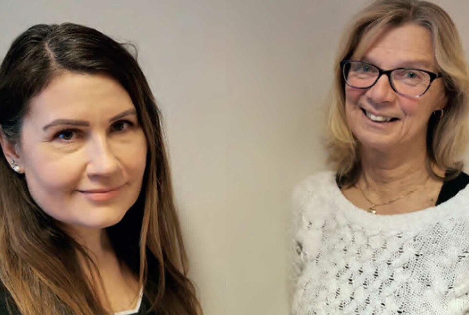Ta gjerne kontakt med Hilde Fredriksen, Evelyn Skolemestra Bjerke eller Åshild Norhus (ikke på bilde) om du har spørsmål til NBF Tidsskriftformidlingen! Foto: Norsk Bibliotekforening.