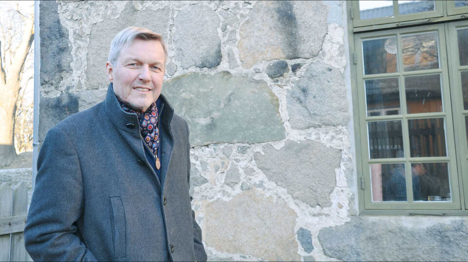 – Jeg kan ikke sitte her på kontoret i Gamlebyen hele tiden, jeg må ut og se. Nå ønsker jeg å dra til Hedeby i Nord-Tyskland, så fort det blir mulig. Hedeby var jo et viktig handelssted i vikingtiden, forteller forfatter Jan Ove Ekeberg (62).