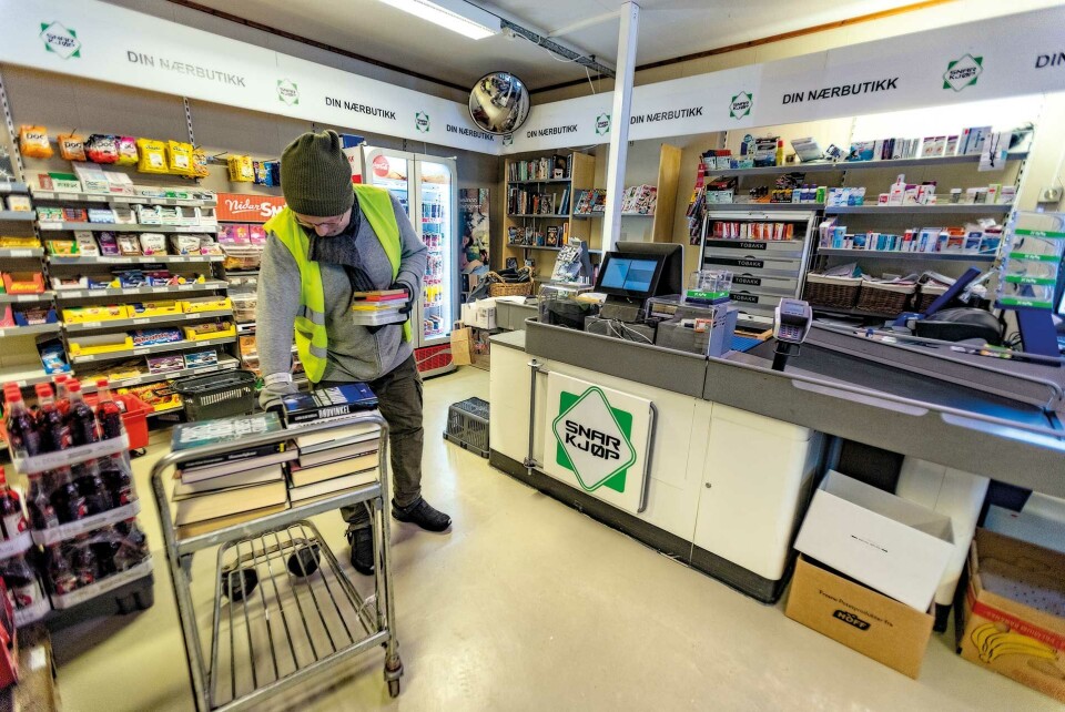 Butikk-bibliotek leverer varene