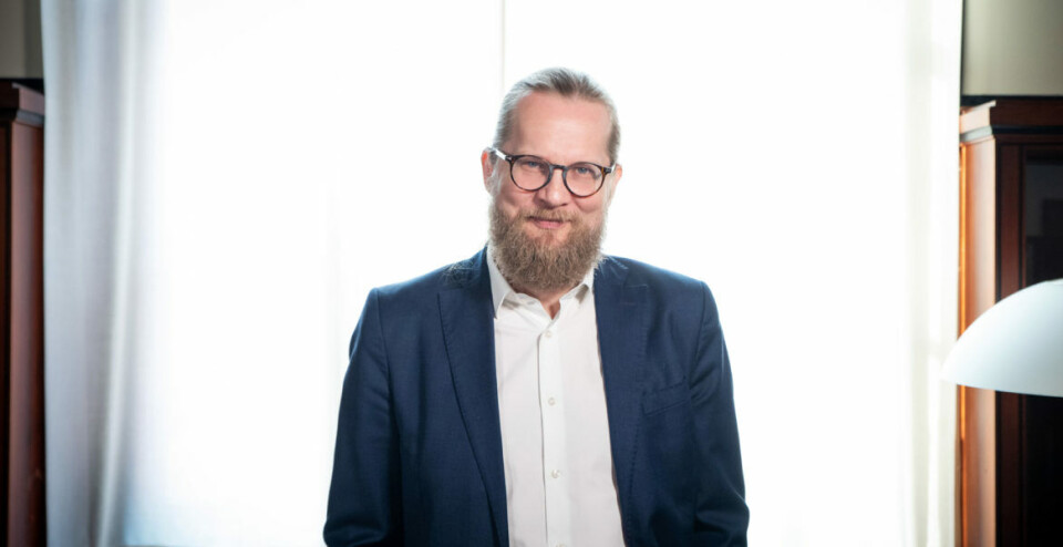 Nasjonalbibliotekar Aslak Sira Myhre.