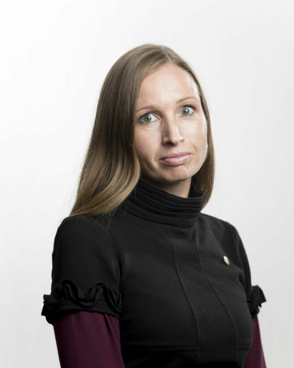 Julie Andersland, bibliotekdirektør i Bergen. Foto: Vidar Langeland