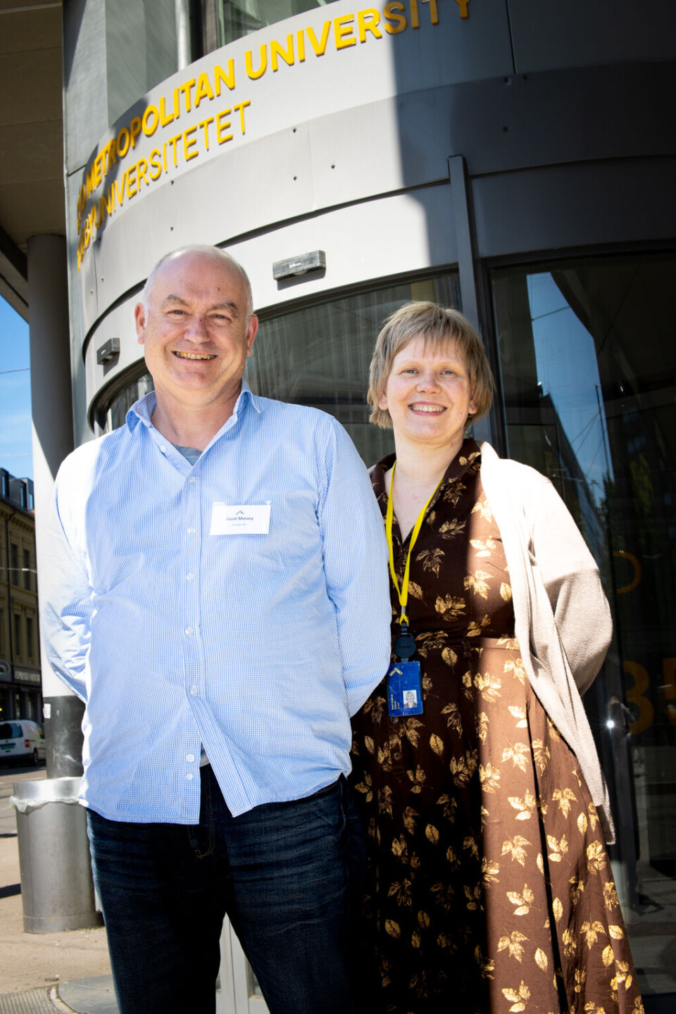 David Massey og Marit Kristine Ådland. Foto: Arne Olav Hageberg