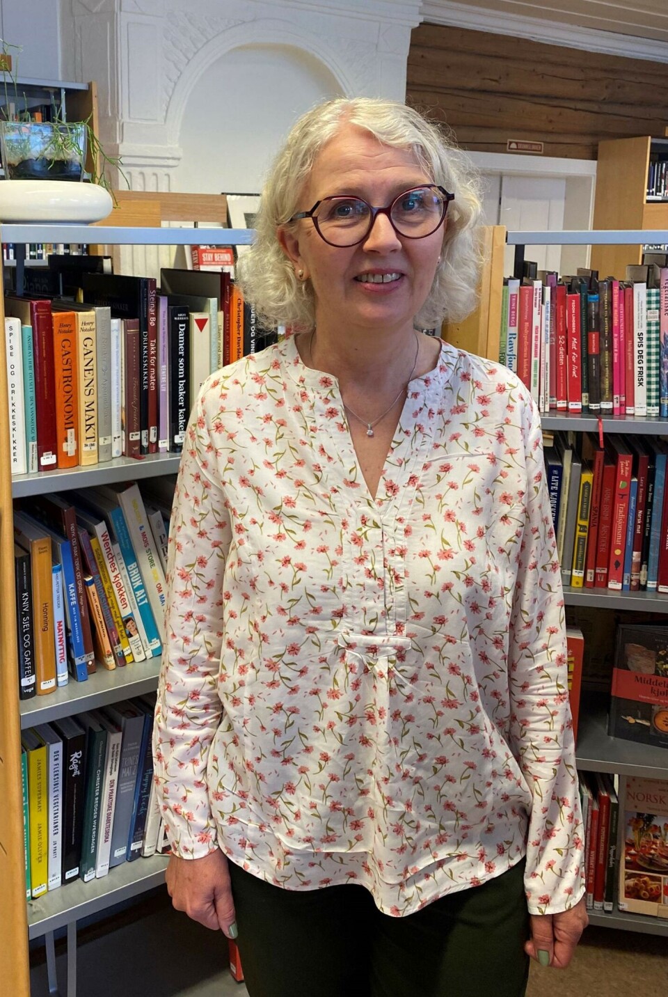 Klar for endring: Biblioteksjef Torild Andrea Berg i Frogn.