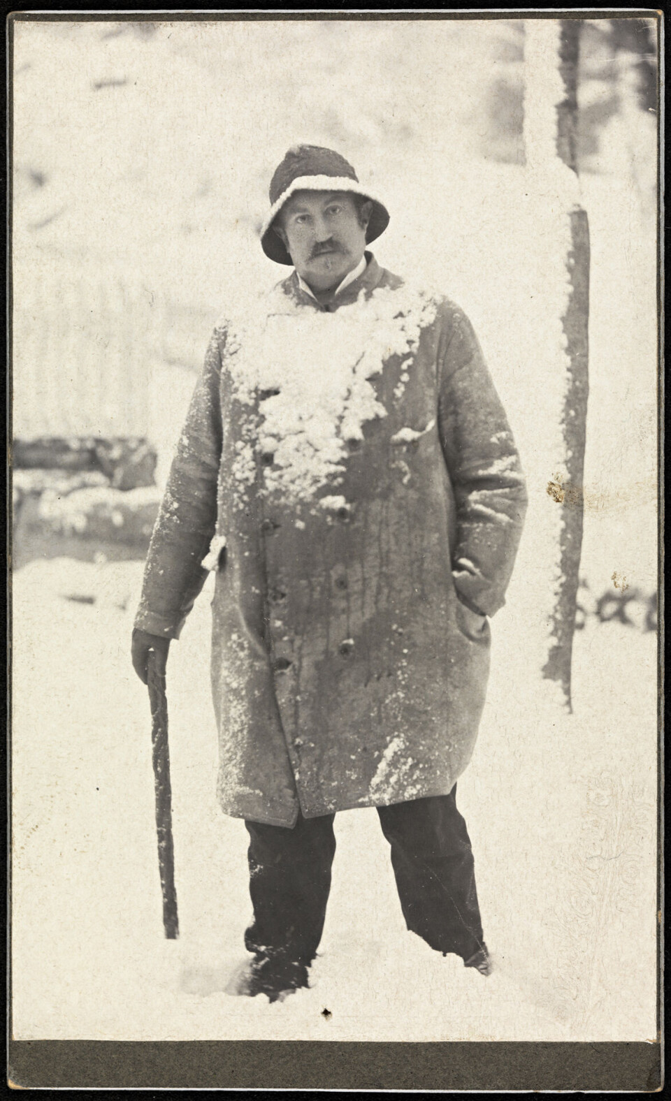 I Stvanger: Alexander Kielland fotografert rundt 1903.