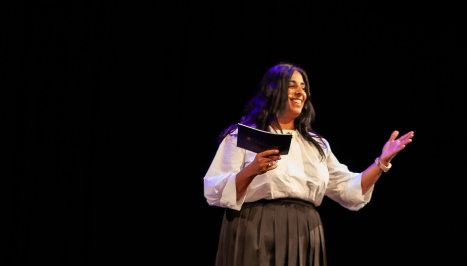 Kultur- og likestillingsminister Lubna Jaffery.