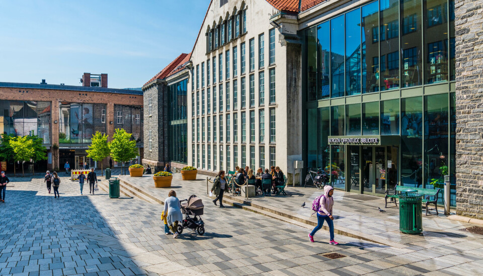 Høyborg: Bergen offentlige bibliotek er allerede sentralt plassert i kunnskaps- og kulturbyen. Nå kan det få ansvar for store deler av det kommunale kulturtilbudet.