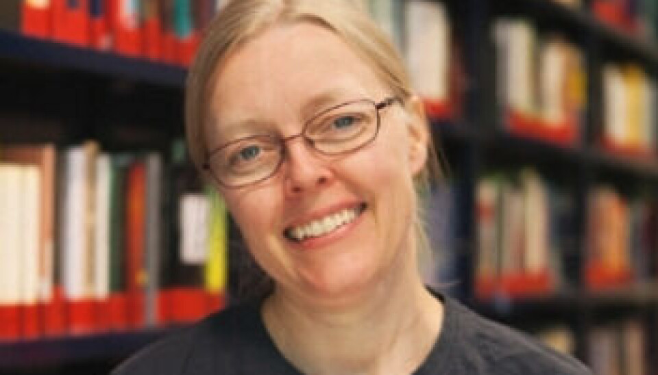 Verktøy: Det som virkelig er nyttig er å få verktøry til å tenke på noe annet enn plot i formidlingen, sier Anette Prøis Fearnley, skolebibliotekar ved Nesbru vgs.