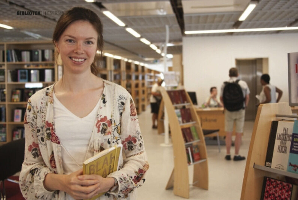 Relevant: – Sjefene våre mente Lesersørvis var viktig og relevant. Vi var seks som dro på kurs, sier Camilla Gulbrandsen fra Kristiansand hovedbibliotek.