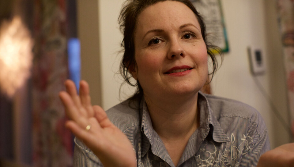 Livsledsager: – Vi møttes ofte på lokalhistorisk avdeling på Fredrikstad bibliotek. Der slo det gnister, forteller Linda Oruk.