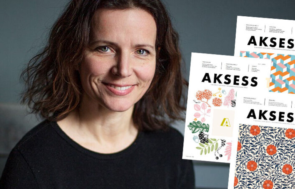Skriv om arkiv: Redaktør Heidi Meen er godt i gang med den åttande utgåva av Aksess – Tidsskrift for arkiv og dokumentasjonsbehandling. Om ikkje det kjem til friske midlar, kan dette fort bli ei av dei siste.