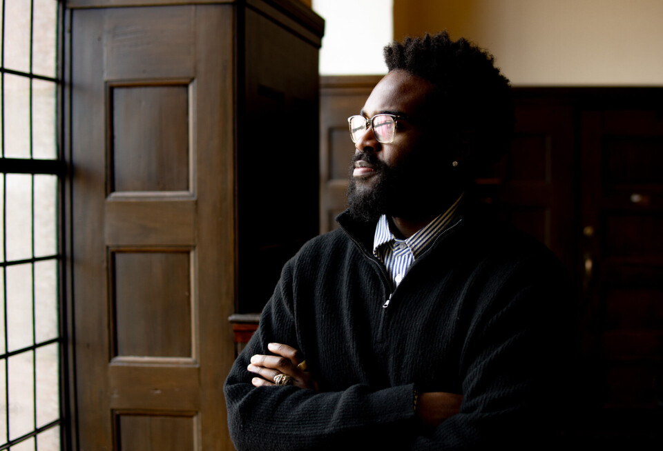 Deler følelser: Som en leser uten mange lesende venner utviklet Kriticos Mwansa en metode for å samtale rundt litteratur man ikke har lest.