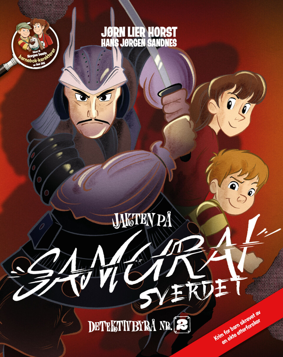 Bok 40: Den nye boka i serien om Detektivbyrå nr. 2 heter Samuraisverdet og lanseres i disse dager.