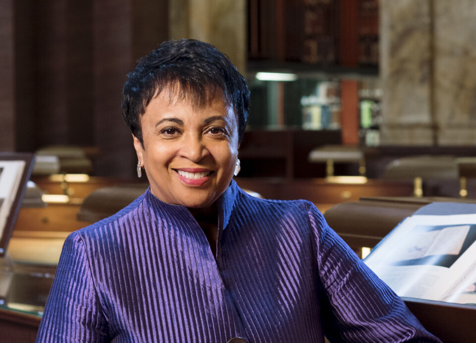 Oppsagt: Carla Hayden har leia Kongressbiblioteket i USA sidan 2016.