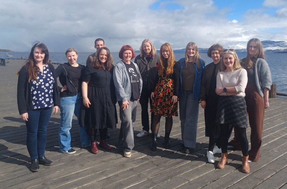 For første gang: Representanter for nesten alle de 14 litteraturfestivalene i Festivalklynge Nord møttes fysisk i Narvik i slutten av april. Tanken er at dette skal bli starten på noe veldig bra.