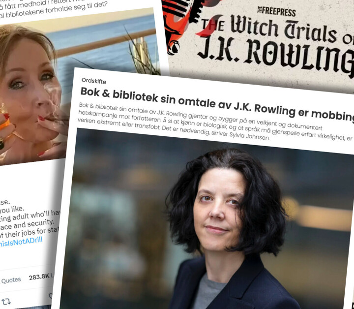 Kritikk: Har Bok & bibliotek blitt del av ein hetskampanje mot J.K. Rowling?