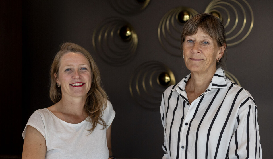 Helene Voldner og Silvia Ernhagen.