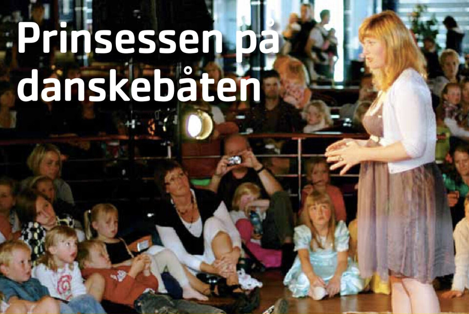Prinsessen som målbandt publikum.