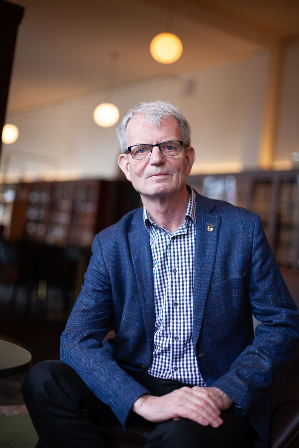 Avdelingsdirektør ved Nasjonalbiblioteket Svein Arne Tinnesand.