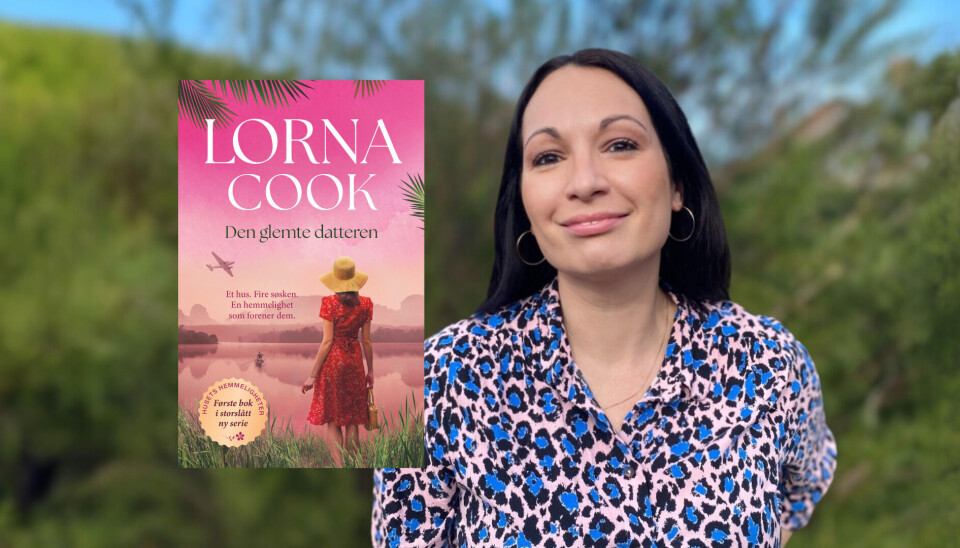 Internasjonal lansering: Dette er andre gong forfattaren Lorna Cook blir lansert i Norge. I 2020 gav Bastion ut Den glemte landsbyen av same forfattar.